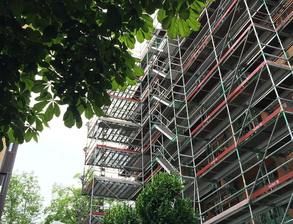 Kontakta Scaffolding Projects för byggställning i Göteborg